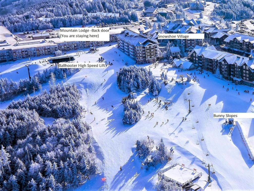 Stroll To Slopes, Village Area, Ski In-Out Mtlodge 345 スノーシュー エクステリア 写真